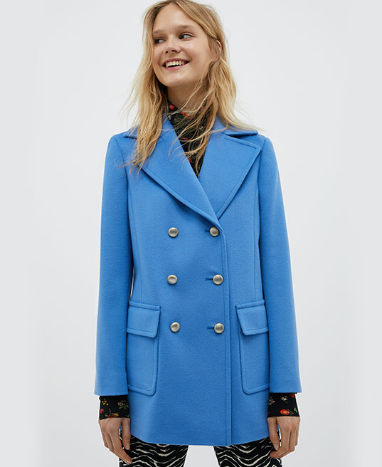 monsoon pea coat